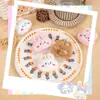 Coelhinho de Pelúcia Urso de Pelúcia Boneca Pingente Bolsa Roupas Pingente Broche Chaveiro DIY Presente