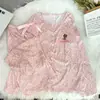 Pijama Delgado de Canalé con Cuello en V para Mujer, Nuevo para Primavera y Otoño 2026, Conjunto de Cardigan de Manga Larga para Casa, Se Puede Usar Afuera