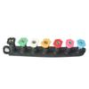Amazon Parloteando Boquilla de 7 Colores de Venta Caliente Boquilla de Acero Inoxidable Máquina de Limpieza Pistola de Agua 1/4 Rápida Boquilla Abanico de Cinco Colores