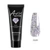 Gel para Extensión de Uñas Transfronterizo, Arte de Uñas Sin Forma de Papel, Extensión Rápida, Gel de Cristal Indoloro 30ml Mayoreo