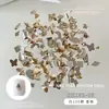 Pedras Strass Decorativas para Unhas com Base Plana Tamanhos Mistos Rombus Colorido Coração Gota d'Água Marquise Irregular Empilhadas Pedras Strass Decorativas para Unhas