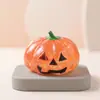 Bichinho de pelúcia de abóbora com maltose brilhante, brinquedo portátil de Halloween macio de TPR brilhante