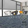 Pisos de Carpete Fenhao para Edifícios de Escritórios Classe A, Pisos Comerciais à Prova de Chamas B1 e Acústicos, Carpetes para Escritórios Classe A