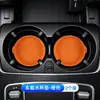 Porta-copos de carro tapete de silicone para copo de água tapete criativo antiderrapante acessório universal para interior de carro tapete de armazenamento à prova d'água