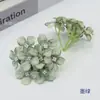Flor de Hortensia Pintura al Óleo de 9 Ramas Flor de Hortensia Artificial Pequeña Flor de Pared Bola de Flores Arreglo Floral Accesorios para Bonsái Paquete de Material para Macetero