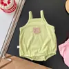 Nuevo Conjunto de Bebé para Verano 2026: Mameluco Delgado Ultra Lindo con Tirantes para Bebés, Perfecto para Celebraciones de Primer Mes y Cien Días, Ropa de Verano Estilo Chaleco