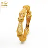 Oriente Médio Dubai pulseira de liga de cobre transfronteiriça venda quente pulseiras de areia dourada para mulheres fábrica de origem em estoque lote