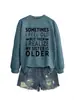 A VECES ME SIENTO VIEJO Sudadera Casual Cómoda de Mujer Otoño Invierno Comercio Exterior Amazon eBay Tienda Independiente