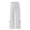 OT Pantalones de Trekking Casuales Nuevos para Hombre Pantalones Funcionales para Exteriores Elásticos Sueltos Transpirables Pierna Recta Secado Rápido Deportivos Largos