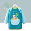 Roupas de pintura infantil, macacão impermeável antissujeira, avental de pintura para bebê, jardim de infância, manga comprida, babador de jantar antivestido