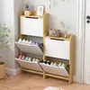 Zapatero ultrafino 10cm 12cm 13cm 15cm Tipo puerta abatible gabinete extremadamente estrecho para entrada detrás de la puerta
