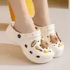 Control de precios 26.8 para enviarNuevos Zapatos de Agujeros con Suela Gruesa de EVA 2025 para Mujer Moda de Verano Ropa Exterior