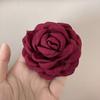 Rose seco francés caro con pinza para flequillo de horquilla de flor clip rojo en línea foto de viaje horquilla lateral rota