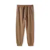 Pantalones Casuales para Mujer 2025 Otoño e Invierno Nuevos Pantalones Deportivos Forrados de Felpa Primavera y Otoño Ropa Exterior Holgada para Mujer Pantalones de Pierna Ancha