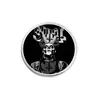 Estilo Gótico Oscuro Europeo Insignia Redonda de Aleación Calavera Gato Negro Halloween Dibujos Animados Estilos Mixtos Accesorios de Broche