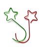 Venta Caliente Transfronteriza Talla Europea y Americana Gancho de Estrella Gancho de Estrella Accesorios Arreglo Navideño DIY