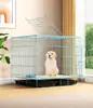 Jaulas para Perros al por Mayor, Jaulas de Alambre, Jaulas para Mascotas para Uso en Interiores, Engrosadas y Reforzadas para Perros Medianos y Grandes, Perreras Plegables para Uso en el Hogar