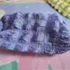 Estojo de Lápis Cream Puff, Design Único e que Não Amassa, Grande Capacidade, Cor Sólida, Macio e Adorável, Incrível Bolsa de Maquiagem Estilo Ins, Estojo para Material de Escritório