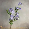 Flores Artificiais de Glicínia de Haste Longa, Comércio Exterior Transfronteiriço Amazon, Decoração de Casamento, Arranjos Florais, Pequenos Arranjos Florais, Flores Artificiais