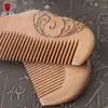 Pente de mogno natural espesso de material antigo para homens e mulheres pente de cabeça de sândalo esculpido pente doméstico durável pequeno pente de mogno