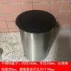 Cubos de Basura Integrados Redondos y Cuadrados, Grandes y Pequeños, para Encimera, de Color Negro, para Uso Comercial en Cocinas y Hoteles