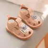 Zapatos Nuevos para Niños Pequeños, Zapatos Antideslizantes de Suela Suave para Bebés y Niños Pequeños, Ligeros y Cómodos, Sandalias Lindas para Niñas Bebés, Zapatos de Punta Cerrada