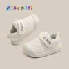 Zapatos para Bebé Niño Niña 0-1-3 Años Zapatos Casuales Primavera & Otoño Nuevos Zapatos para Bebé Suela Suave Antideslizantes Zapatos Blancos