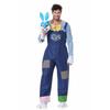 Comercio Exterior Nuevo Disfraz Retro de Halloween Pascua Conejito Cos para Hombre Traje de Cosplay para Hombre