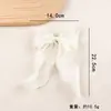 Moda Transfronteriza Europea y Americana Pasador de Pelo con Lazo para Mujer Pasador de Pelo de Gama Alta Clip de Resorte de Cinta de Malla Accesorios para el Cabello al por Mayor