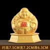Nuevo Oro Arena Buda Maitreya Diarios Oro Suerte Adornos Buda Panzudo Estatuas Artesanías Decoración de Escritorio