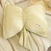 Almohada Decorativa de Lazo Creativa para Silla Sala de Estar Sofá Cojín Decorativo para Coche Cojín para Cabecera Cintura Algodón