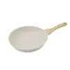 Sartén Antiadherente 24cm Hogar Sartén Pequeña Tortilla Bistec Sartén Antiadherente Estufa de Inducción Estufa de Gas Universal