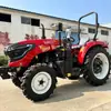 Tractor Lovol de Cuatro Ruedas, Bajo Consumo de Combustible, Tracción en las Cuatro Ruedas, Rey del Invernadero, Excavación de Zanjas Diésel para Tierras de Cultivo, Rotocultivador de Alta Potencia
