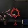 Festival das Lanternas Lanterna estilo chinês retro palácio luminoso Lâmpada de Palácio Lanterna de coelho portátil para crianças adereços de fotografia Hanfu