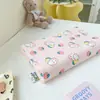 Almohada de Látex para Niños Modelo Nuevo 2026, Funda de Algodón Grado A, Núcleo de Almohada Cervical para el Crecimiento del Bebé, Almohada Linda de Caricaturas