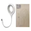 Luz Nocturna Inteligente de Control por Voz de Tres Colores USB Lámpara de Noche para Dormitorio Lámpara de Mesa con Sensor Luz Nocturna Led Dormitorio Hogar