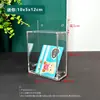 Caixa de Correio Acrílica Transparente de Plexiglass Montada na Parede com Fechadura, Caixa de Sugestões, Caixa de Entrega de Cartões de Visita, Caixa para Livros e Jornais, Caixa de Correio Pequena