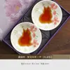 Taza de Colección, Taza de Gato Oculto, Juego de Tazas de Té Kung Fu, Caja de Regalo de Juego de Té Coleccionable Pintado a Mano con Esmalte Subyacente, Venta al por Mayor para Regalos de Niñas