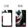 Set de Tarjetas Payaso Heath Ledger Bolsa para Tarjeta de Comida Estudiantil Correa Larga Tarjeta de Acceso al Autobús Tarjeta Horizontal y Vertical Set de PVC Al por Mayor