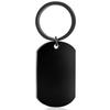 Chaveiro Colar de Aço Inoxidável Metal Tag Militar Tag Redonda Tag Quadrada Formato de Coração Formato de Coração Gravado Personalizado