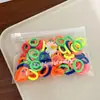 Lindas Gomas para el Pelo de Bebé del Tamaño de un Pulgar, Bandas Elásticas Duraderas para Niños, Alta Elasticidad Que No Daña el Cabello, Gomas Elásticas para Adultos, Gomas para el Pelo para Mujeres