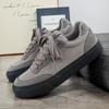 Otoño Nuevo Lona Transpirable Estilo Universitario Tenis de Caña Baja con Cordones Juventud Diario Casual Deportes con Cordones Zapatos de Hombre