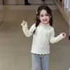 (9.22 Nuevas Llegadas)Camiseta Térmica de Manga Larga para Niña Invierno Nuevo Top Infantil Clase A Ropa para Bebé