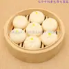 Pão de Leite Cozido Simulado Flor de Comida Rolo de Brinquedo Restaurante Xiaolongbao Adereços Decorativos Modelo Jardim de Infância Crianças Pão Falso
