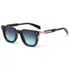 Gafas de Sol Cuadradas Retro para Hombre con un Toque de Alta Gama, Nuevas Gafas de Sol Punk Elegantes para Mujer, Protección Solar para Viajes, Sombrilla de Sol de Moda