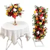 Bolas de Flores de Rosa Artificial para Casamento e Arranjos Florais Transfronteiriços para Áreas de Recepção de Casamento, Decorações de Fundo, Decorações de Vitrines de Hotel, Flores Artificiais