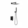 Juego de ducha empotrado de acero inoxidable SUS304, kit de ducha oculto empotrado con caja pre-empotrada, tecnología de fusión en caliente integrada, adecuado para hoteles, transfronterizo