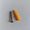 Clavos para Tablaroca de Fibra, Tornillos Autorroscantes Endurecidos Avellanados, Tornillos Negros de Cabeza Plana de Cruz, Clavos para Paneles de Pared