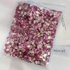 Diamante de Cristal con Forma Especial Plana Rosa Cerezo Paquete de 1440 Mini Tamaño Grande Pequeño Ojo de Caballo Amor Joyería Diamante para Uñas