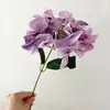 Hortênsia Impressa em 3D com Toque Realista, Flor Bola de Neve de Cabeça Única de Alta Qualidade, Buquê de Flores Artificiais para Decoração de Casa Sala de Estar